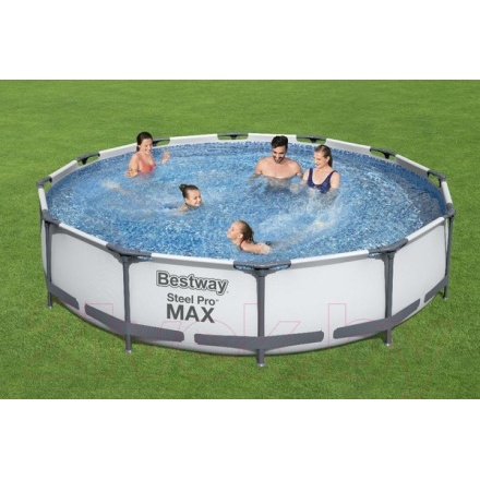 Каркасный бассейн Bestway Steel Pro Max 56416 (366x76) Каркасный бассейн Bestway Steel Pro Max 56416 (366x76)