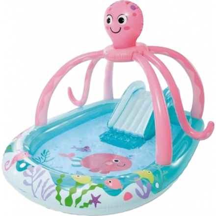 Водный игровой центр Intex Friendly Octopus / 56138 (234х183х150) Водный игровой центр Intex Friendly Octopus / 56138 (234х183х150)
