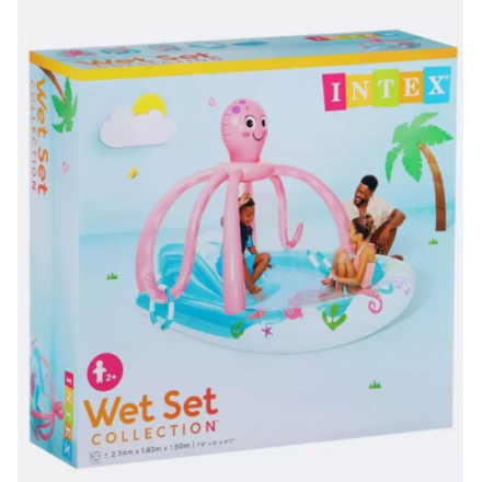 Водный игровой центр Intex Friendly Octopus / 56138 (234х183х150) Водный игровой центр Intex Friendly Octopus / 56138 (234х183х150)