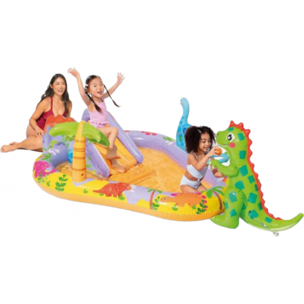 Водный игровой центр Intex Dino Park / 56139 (201х157х69) Водный игровой центр Intex Dino Park / 56139 (201х157х69)
