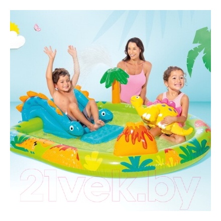 Водный игровой центр Intex Little Dino / 57166NP Водный игровой центр Intex Little Dino / 57166NP