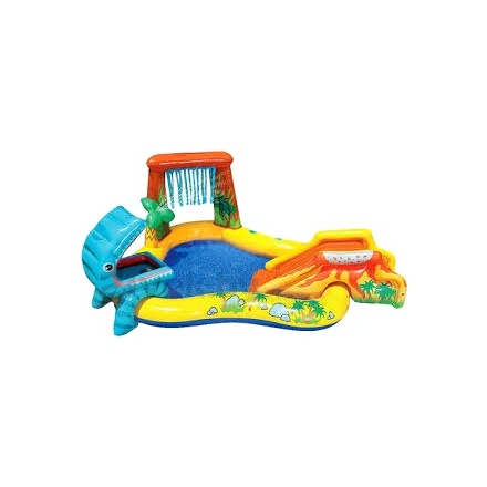 Водный игровой центр Intex Динозавр / 57444NP (249x191x109) Водный игровой центр Intex Динозавр / 57444NP (249x191x109)