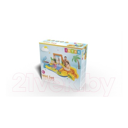 Водный игровой центр Intex Динозавр / 57444NP (249x191x109) Водный игровой центр Intex Динозавр / 57444NP (249x191x109)