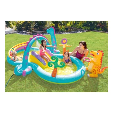 Водный игровой центр Intex Dinoland / 57135 (333x229x112) Водный игровой центр Intex Dinoland / 57135 (333x229x112)