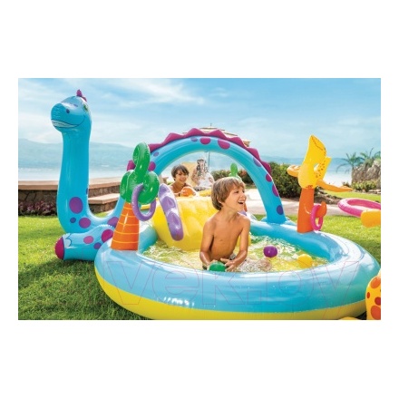 Водный игровой центр Intex Dinoland / 57135 (333x229x112) Водный игровой центр Intex Dinoland / 57135 (333x229x112)