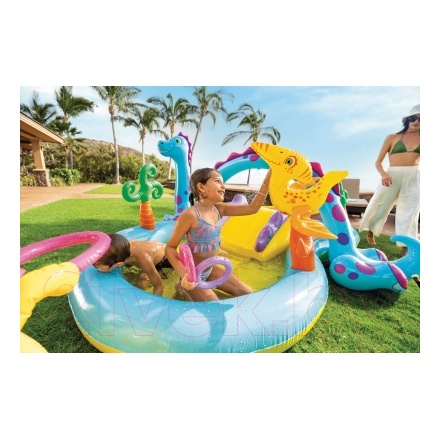 Водный игровой центр Intex Dinoland / 57135 (333x229x112) Водный игровой центр Intex Dinoland / 57135 (333x229x112)