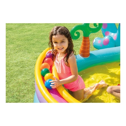 Водный игровой центр Intex Dinoland / 57135 (333x229x112) Водный игровой центр Intex Dinoland / 57135 (333x229x112)