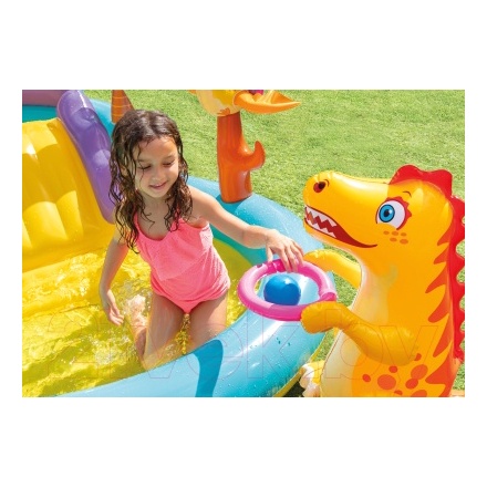 Водный игровой центр Intex Dinoland / 57135 (333x229x112) Водный игровой центр Intex Dinoland / 57135 (333x229x112)
