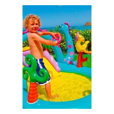 Водный игровой центр Intex Dinoland / 57135 (333x229x112) Водный игровой центр Intex Dinoland / 57135 (333x229x112)