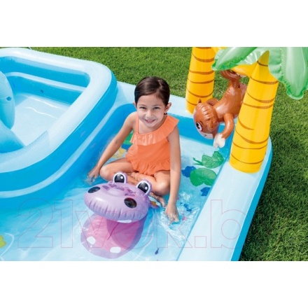 Водный игровой центр Intex Jungle Adventure 57161NP Водный игровой центр Intex Jungle Adventure 57161NP