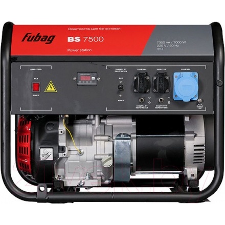 Бензиновый генератор Fubag BS 7500 / 641032 Бензиновый генератор Fubag BS 7500 / 641032