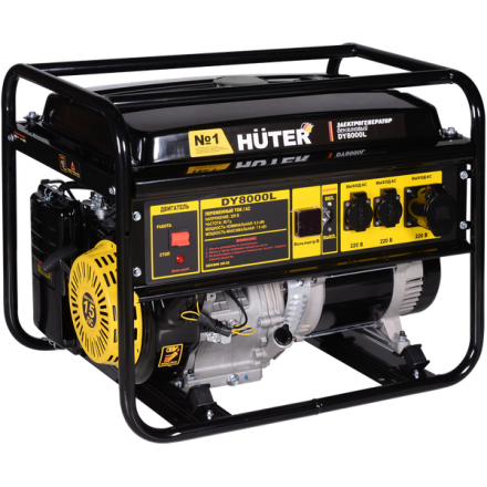 Бензиновый генератор Huter DY8000L (64/1/33) Бензиновый генератор Huter DY8000L (64/1/33)