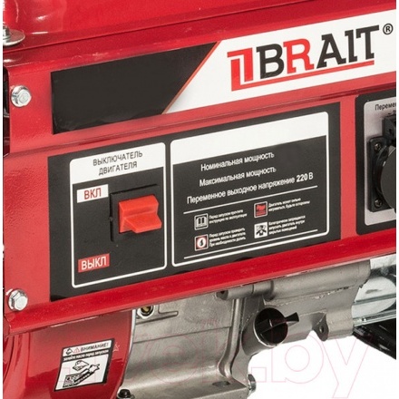 Бензиновый генератор Brait BR2500 Бензиновый генератор Brait BR2500
