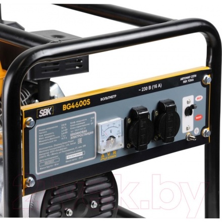 Бензиновый генератор SBK BG4600S Бензиновый генератор SBK BG4600S