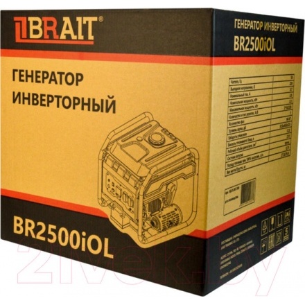 Инверторный генератор Brait BR2500iOL Инверторный генератор Brait BR2500iOL