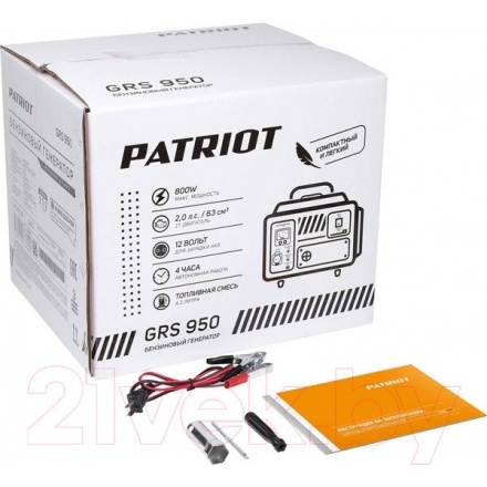 Бензиновый генератор PATRIOT GRS 950 Бензиновый генератор PATRIOT GRS 950