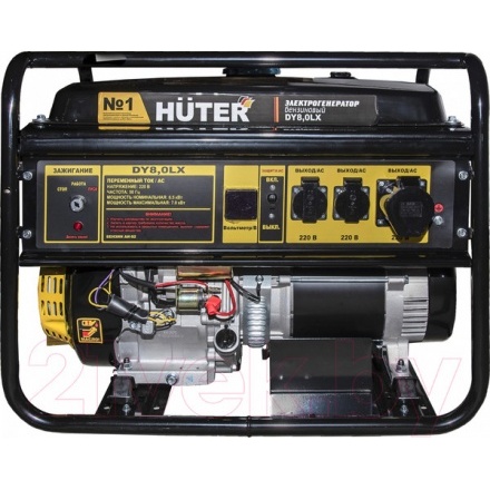 Бензиновый генератор Huter DY8.0LX (64/1/76) Бензиновый генератор Huter DY8.0LX (64/1/76)