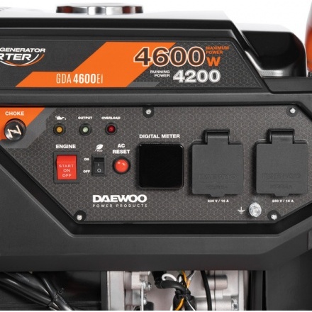 Инверторный генератор Daewoo Power GDA 4600Ei Инверторный генератор Daewoo Power GDA 4600Ei