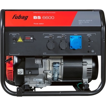 Бензиновый генератор Fubag BS 6600 (646280) Бензиновый генератор Fubag BS 6600 (646280)