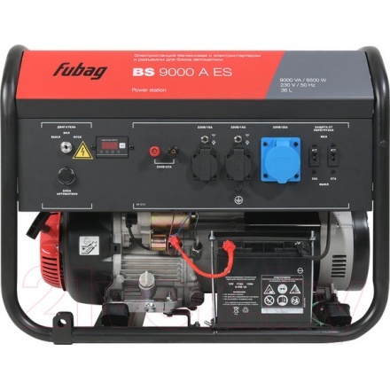 Бензиновый генератор Fubag BS 9000 A ES (641092) Бензиновый генератор Fubag BS 9000 A ES (641092)