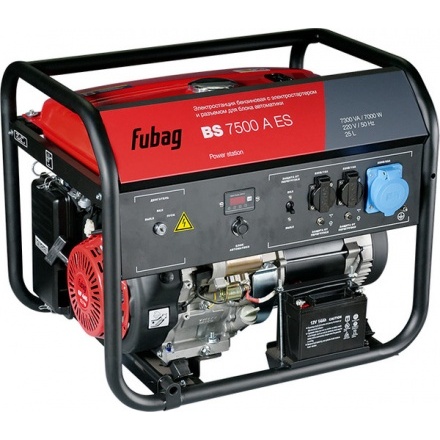 Бензиновый генератор Fubag BS 7500 A ES (641031)