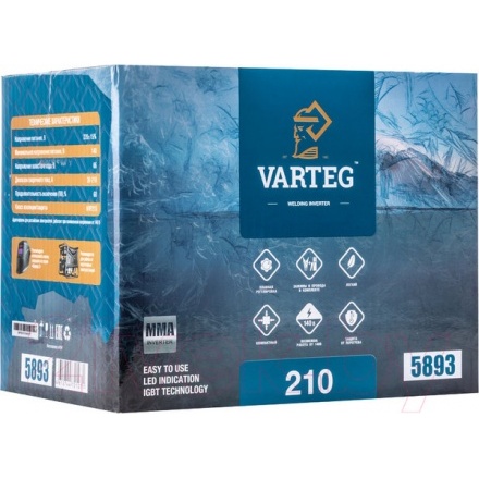 Инвертор сварочный FoxWeld Varteg 210 / 5893 Инвертор сварочный FoxWeld Varteg 210 / 5893