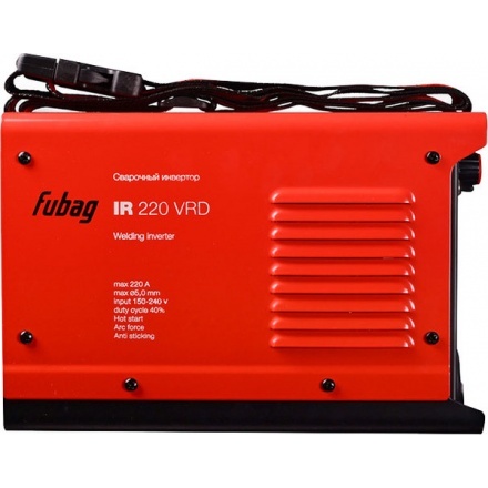 Инвертор сварочный Fubag IR 220 V. R. D. / 43637 Инвертор сварочный Fubag IR 220 V. R. D. / 43637