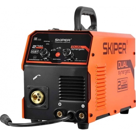 Полуавтомат сварочный Skiper MIG/MAG-250D-15 (еврорукав, 3м) Полуавтомат сварочный Skiper MIG/MAG-250D-15 (еврорукав, 3м)