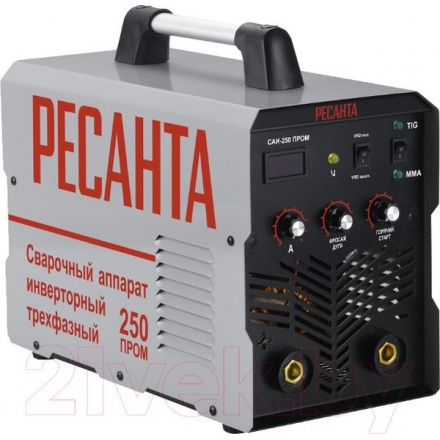 Сварочный аппарат Ресанта САИ-250 ПРОМ (65/133) Сварочный аппарат Ресанта САИ-250 ПРОМ (65/133)