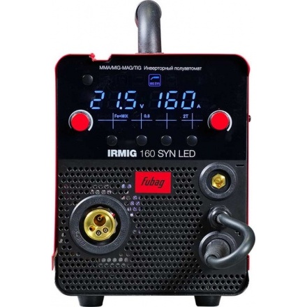 Полуавтомат сварочный Fubag IRMIG 160 SYN / 646402 (с горелкой) Полуавтомат сварочный Fubag IRMIG 160 SYN / 646402 (с горелкой)