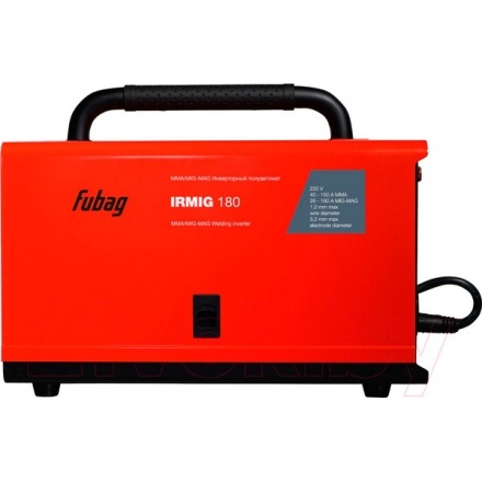 Полуавтомат сварочный Fubag IRMIG 180 с горелкой / 31 432.1 Полуавтомат сварочный Fubag IRMIG 180 с горелкой / 31 432.1