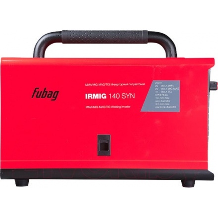 Полуавтомат сварочный Fubag IRMIG 140 SYN+горелка FB 150 3м (41116.1) Полуавтомат сварочный Fubag IRMIG 140 SYN+горелка FB 150 3м (41116.1)
