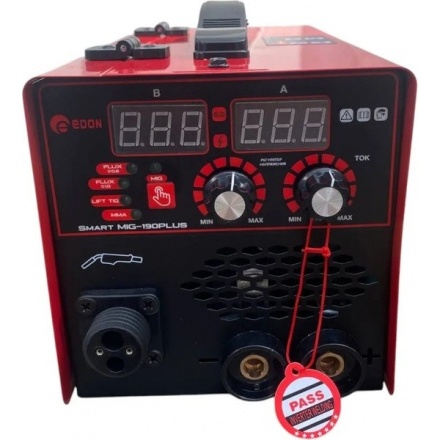 Полуавтомат сварочный Edon Smart MIG-190PLUS / 39983 Полуавтомат сварочный Edon Smart MIG-190PLUS / 39983