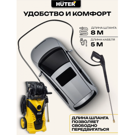 Мойка высокого давления Huter W-5-2600 Pro (70/8/33) Мойка высокого давления Huter W-5-2600 Pro (70/8/33)