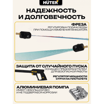 Мойка высокого давления Huter W240i K7 Smart Professional (70/8/55) Мойка высокого давления Huter W240i K7 Smart Professional (70/8/55)