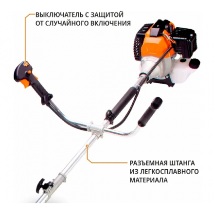 Триммер бензиновый Maxpiler MGT-43C Триммер бензиновый Maxpiler MGT-43C