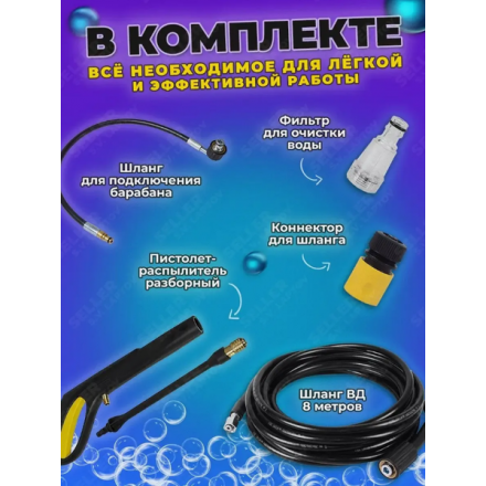 Мойка высокого давления Huter W195-ARV (70/8/16) Мойка высокого давления Huter W195-ARV (70/8/16)