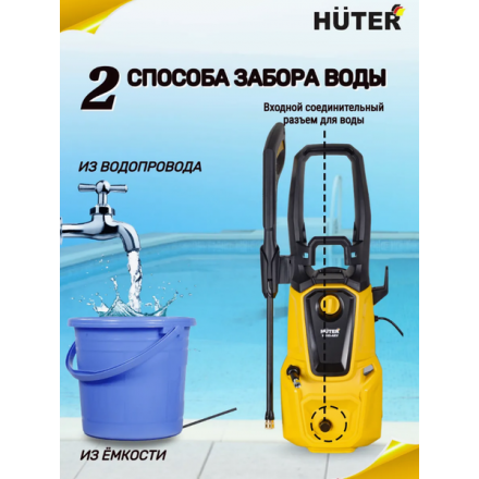 Мойка высокого давления Huter W165-ARV (70/8/10) Мойка высокого давления Huter W165-ARV (70/8/10)