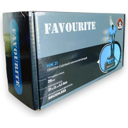 Секатор аккумуляторный Favourite НЖ 21 / 353321025 Секатор аккумуляторный Favourite НЖ 21 / 353321025