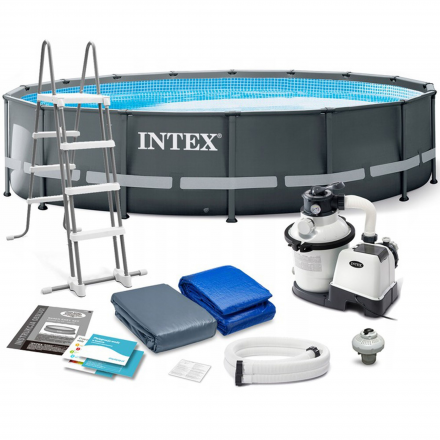 Каркасный бассейн Intex Ultra Frame / 26326NP (488x122) Каркасный бассейн Intex Ultra Frame / 26326NP (488x122)