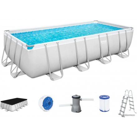 Каркасный бассейн Bestway Power Steel 56670 (488x244x122см) Каркасный бассейн Bestway Power Steel 56670 (488x244x122см)