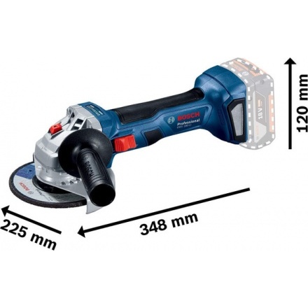 Угловая шлифовальная машина Bosch GWS 180-LI (0.601.9H9.022) Угловая шлифовальная машина Bosch GWS 180-LI (0.601.9H9.022)