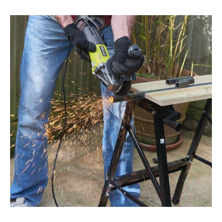 Угловая шлифовальная машина Ryobi RAG800-125G (5133002491) Угловая шлифовальная машина Ryobi RAG800-125G (5133002491)