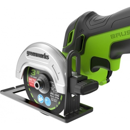 Угловая шлифовальная машина Greenworks GD24UCS / 3402007CUA Угловая шлифовальная машина Greenworks GD24UCS / 3402007CUA