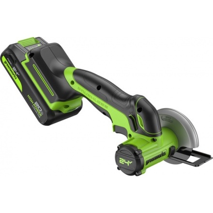 Угловая шлифовальная машина Greenworks GD24UCS / 3402007CUA Угловая шлифовальная машина Greenworks GD24UCS / 3402007CUA