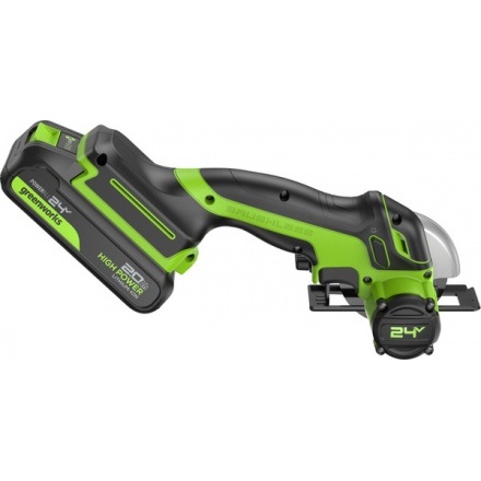 Угловая шлифовальная машина Greenworks GD24UCS / 3402007CUA Угловая шлифовальная машина Greenworks GD24UCS / 3402007CUA