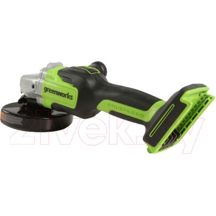 Угловая шлифовальная машина Greenworks GD24AG бесщеточная 24V / 3200207 (без АКБ и ЗУ) Угловая шлифовальная машина Greenworks GD24AG бесщеточная 24V / 3200207 (без АКБ и ЗУ)
