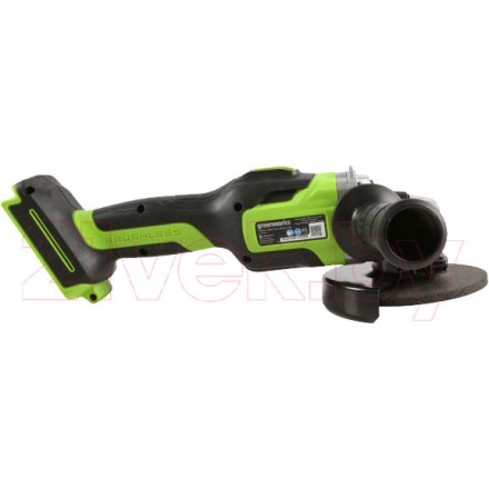 Угловая шлифовальная машина Greenworks GD24AG бесщеточная 24V / 3200207 (без АКБ и ЗУ) Угловая шлифовальная машина Greenworks GD24AG бесщеточная 24V / 3200207 (без АКБ и ЗУ)