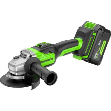 Угловая шлифовальная машина Greenworks GD24AG бесщеточная 24V / 3200207CUH (с АКБ 8Ач и ЗУ) Угловая шлифовальная машина Greenworks GD24AG бесщеточная 24V / 3200207CUH (с АКБ 8Ач и ЗУ)