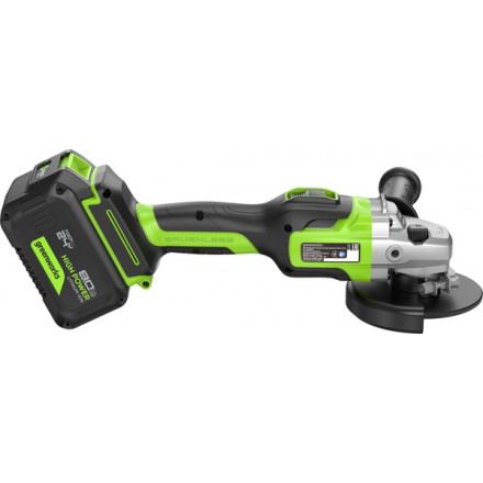 Угловая шлифовальная машина Greenworks GD24AG бесщеточная 24V / 3200207CUH (с АКБ 8Ач и ЗУ) Угловая шлифовальная машина Greenworks GD24AG бесщеточная 24V / 3200207CUH (с АКБ 8Ач и ЗУ)